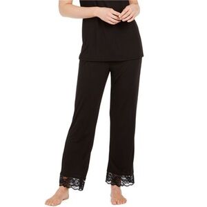 Charter Club, Intimates, lace bottom, sleep pants,